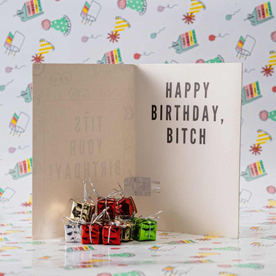 Tits Your Birthday - Never Ending Birthday Card for Her by DickAtYourDoor