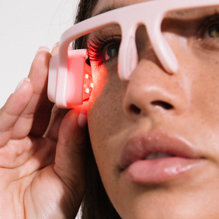 Alya | Anti-Aging Red LED Eye Glasses. by Vanity Planet