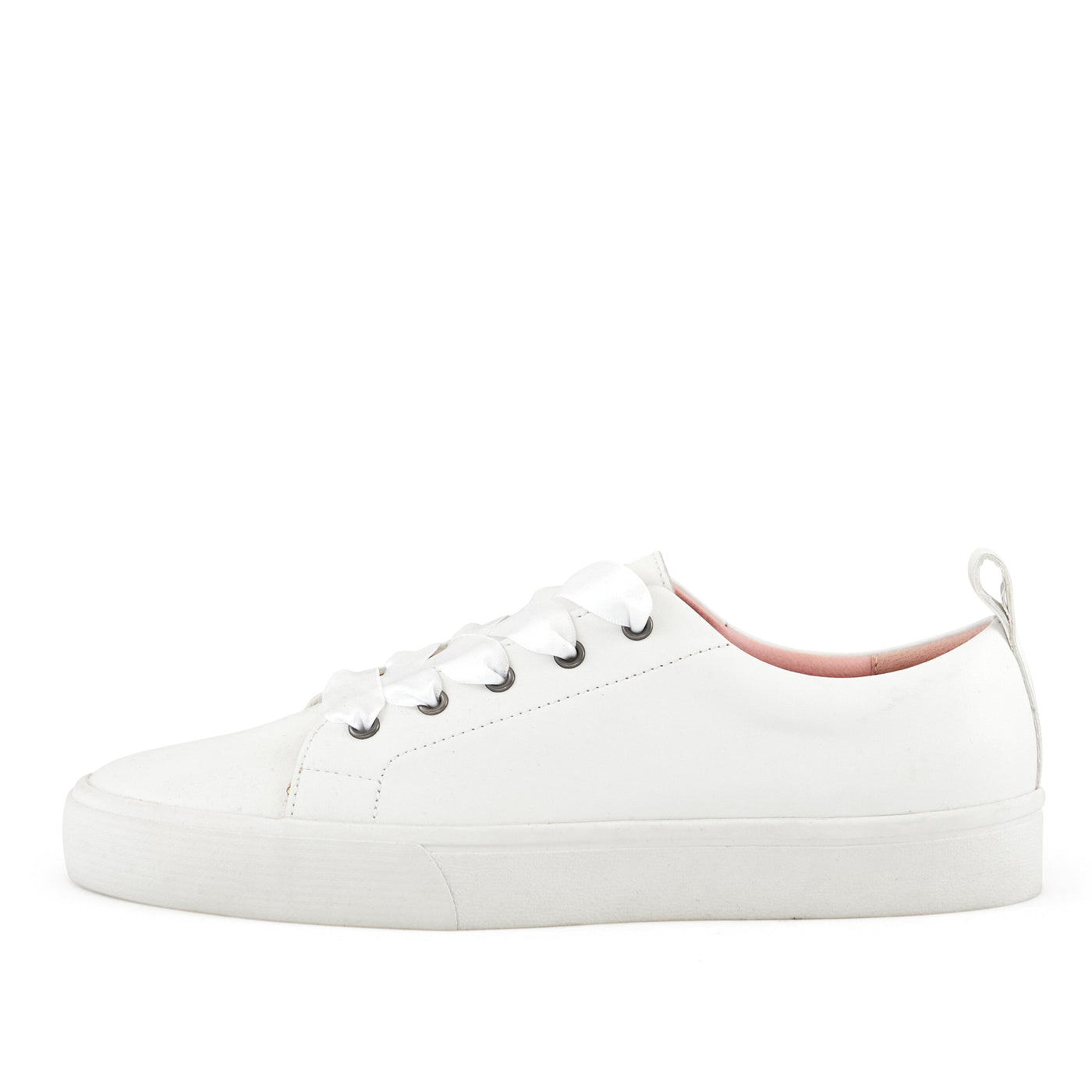 Women's Vancouver Wide Lace Sneaker White by Nest Shoes