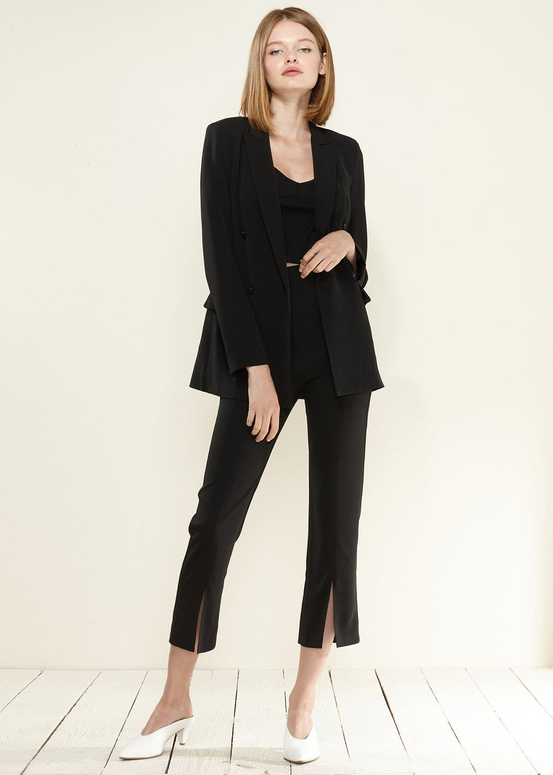 Women's Double Breasted Blazer by Shop at Konus