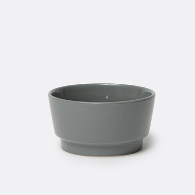 Gloss Ceramic Dog Bowl Midnight by Waggo