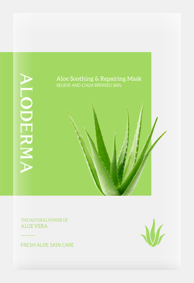 Aloe Soothing & Moisturizing Mask (Box of 5) by ALODERMA
