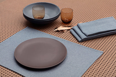Placemats / Blue: Set of 4 by MEEMA