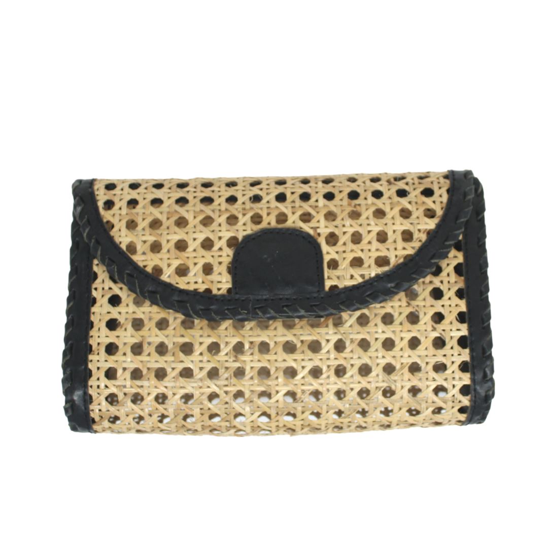 Ainsley Crossbody & Clutch Bag- Black by POPPY + SAGE