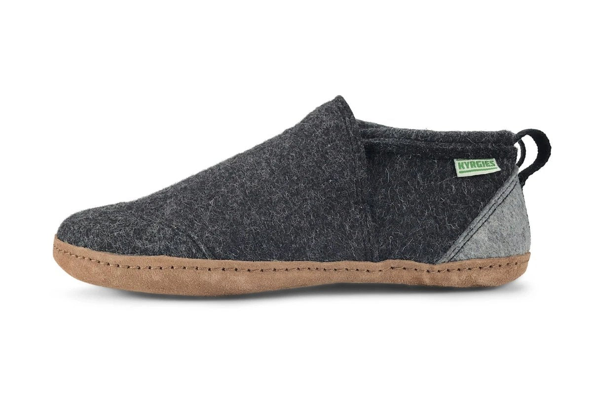 All Natural Tengries House Shoes - Charcoal - Women's by Kyrgies