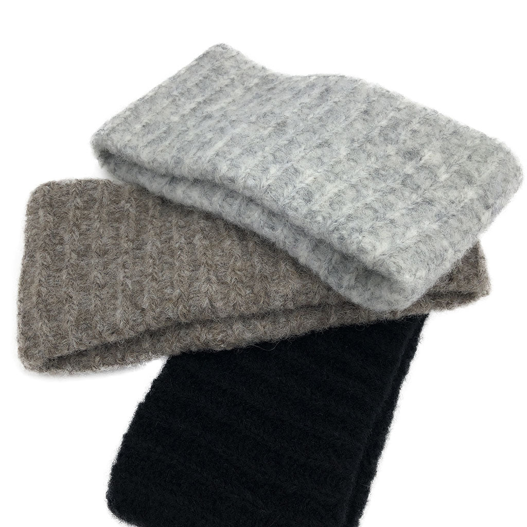 Autumn Ribbed Alpaca Ear Warmer by SLATE + SALT