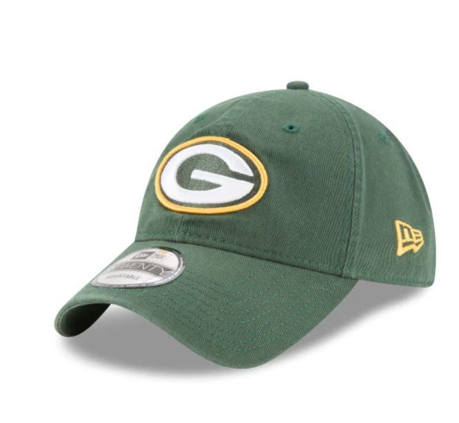 Green Bay Packers 9Twenty NFL Core Classic Adjustable Hat by Southern Sportz Store