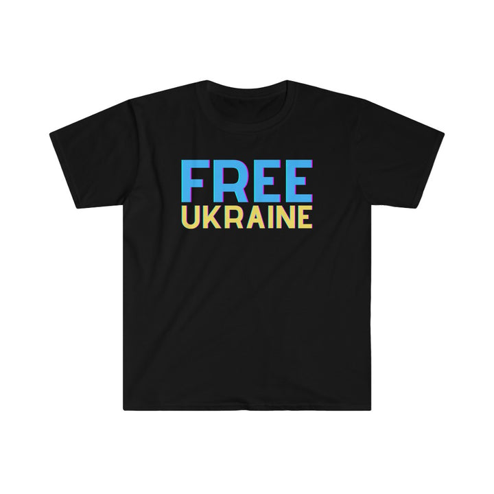 'Free Ukraine' Unisex Softstyle T-Shirt