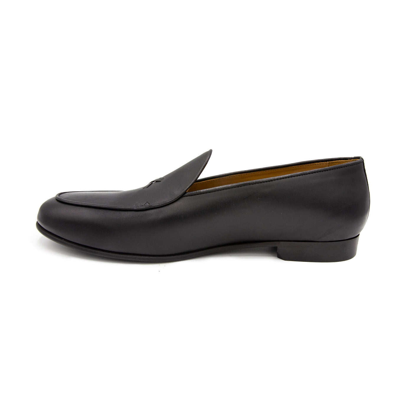 Men's Black Leather Milano Loafer by Del Toro Shoes