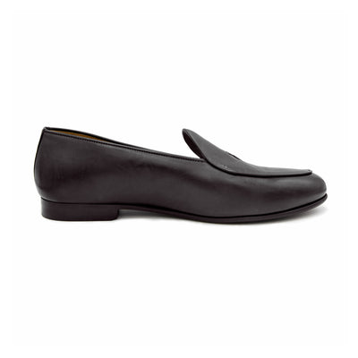 Men's Black Leather Milano Loafer by Del Toro Shoes