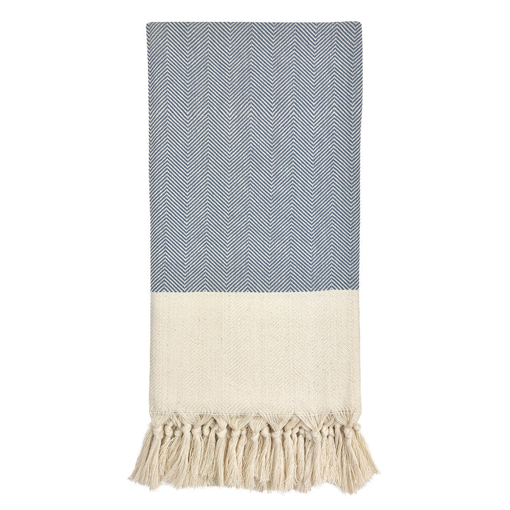 Herringbone Turkish Towel by SLATE + SALT