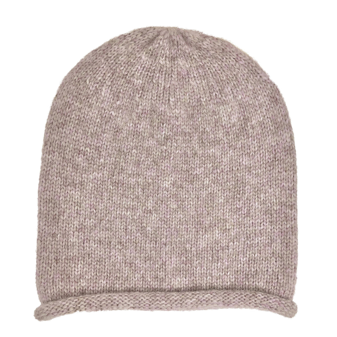 Blush Essential Knit Alpaca Beanie by SLATE + SALT