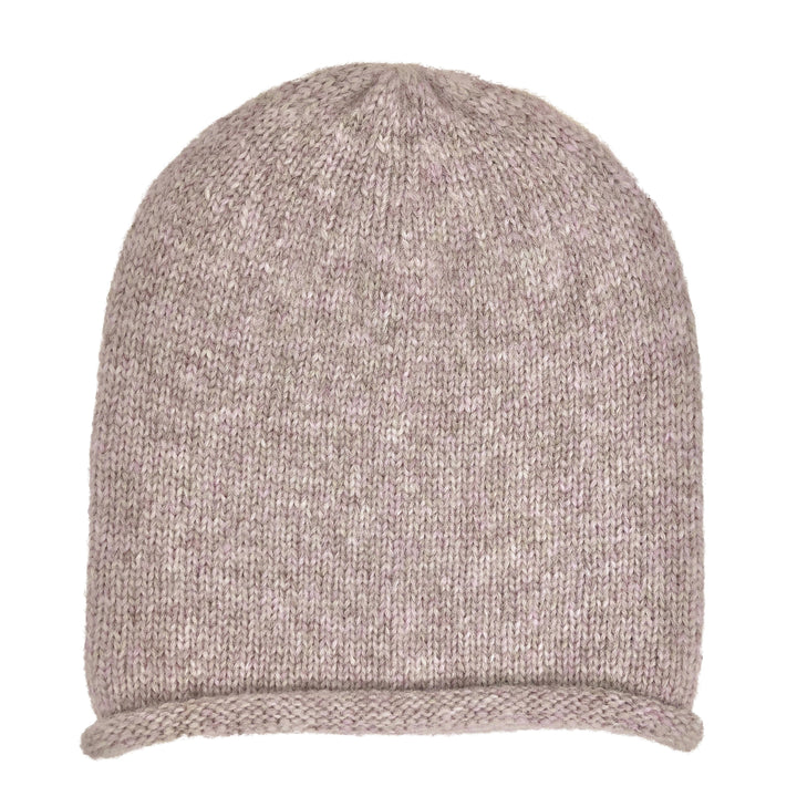 Blush Essential Knit Alpaca Beanie by SLATE + SALT