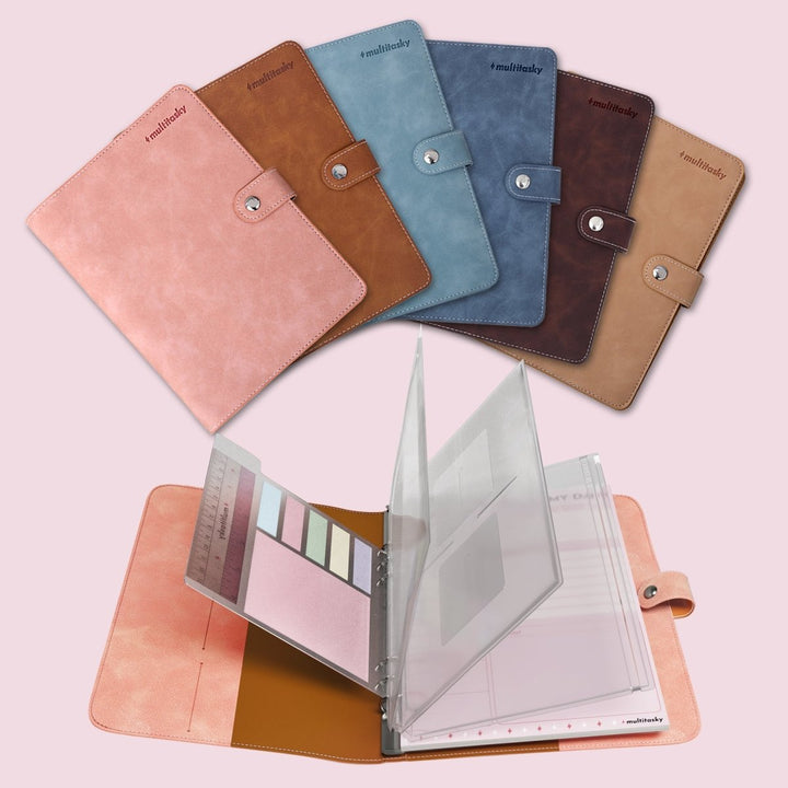 Vegan Leather Multi-Talented Notebook/Journal by Multitasky