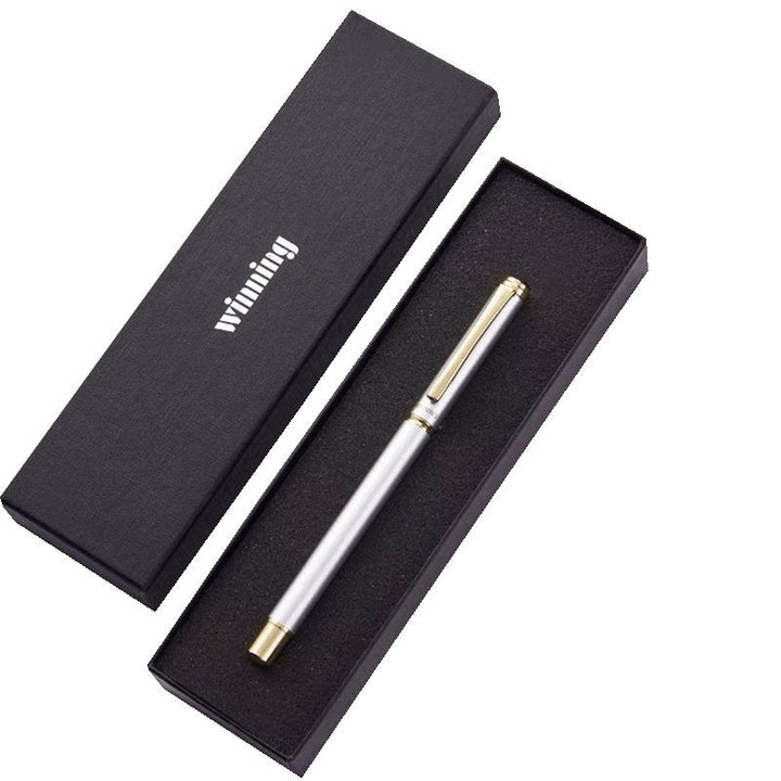 Deluxe Metal Ink Pen (with 2-pack ink refill) by Multitasky