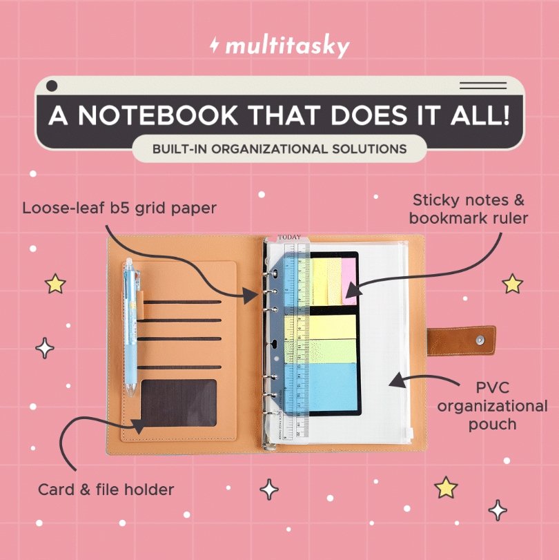 Everything Notebook B5 by Multitasky