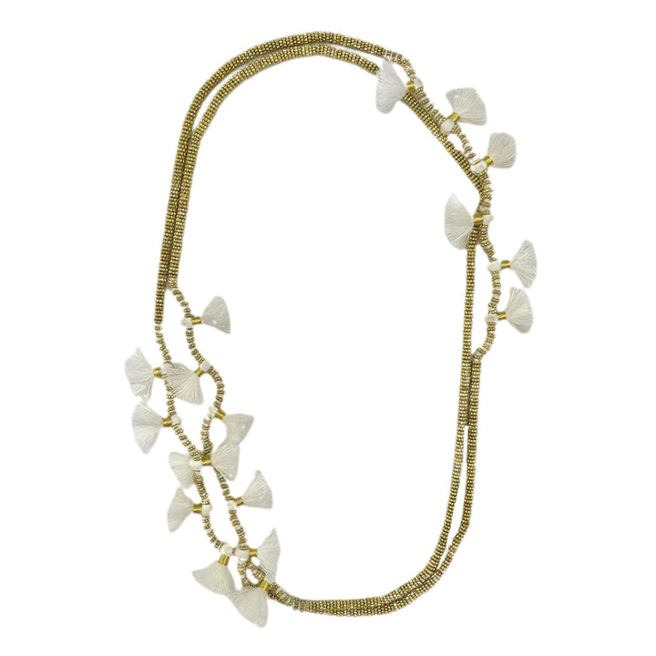 Krisha Tassel Necklace by SLATE + SALT