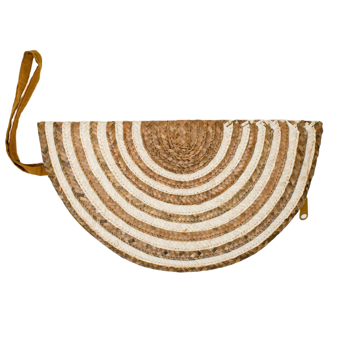 HALFMOON CLUTCH - Natural by POPPY + SAGE