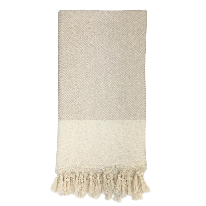 Herringbone Turkish Towel by SLATE + SALT