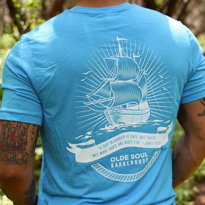 OLDE SOUL "SHIPS AT HARBOR" T-SHIRT