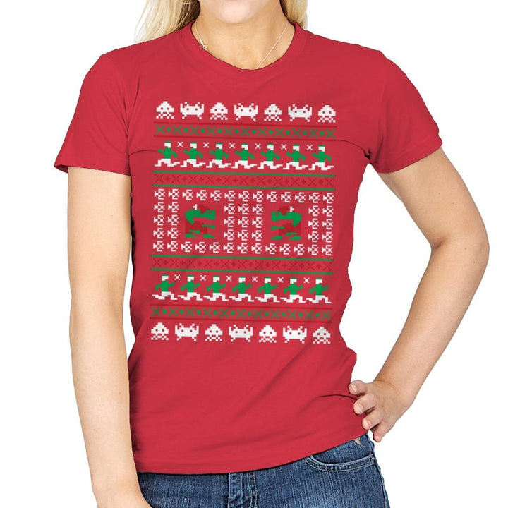 Games Of Christmas Past - Womens by RIPT Apparel