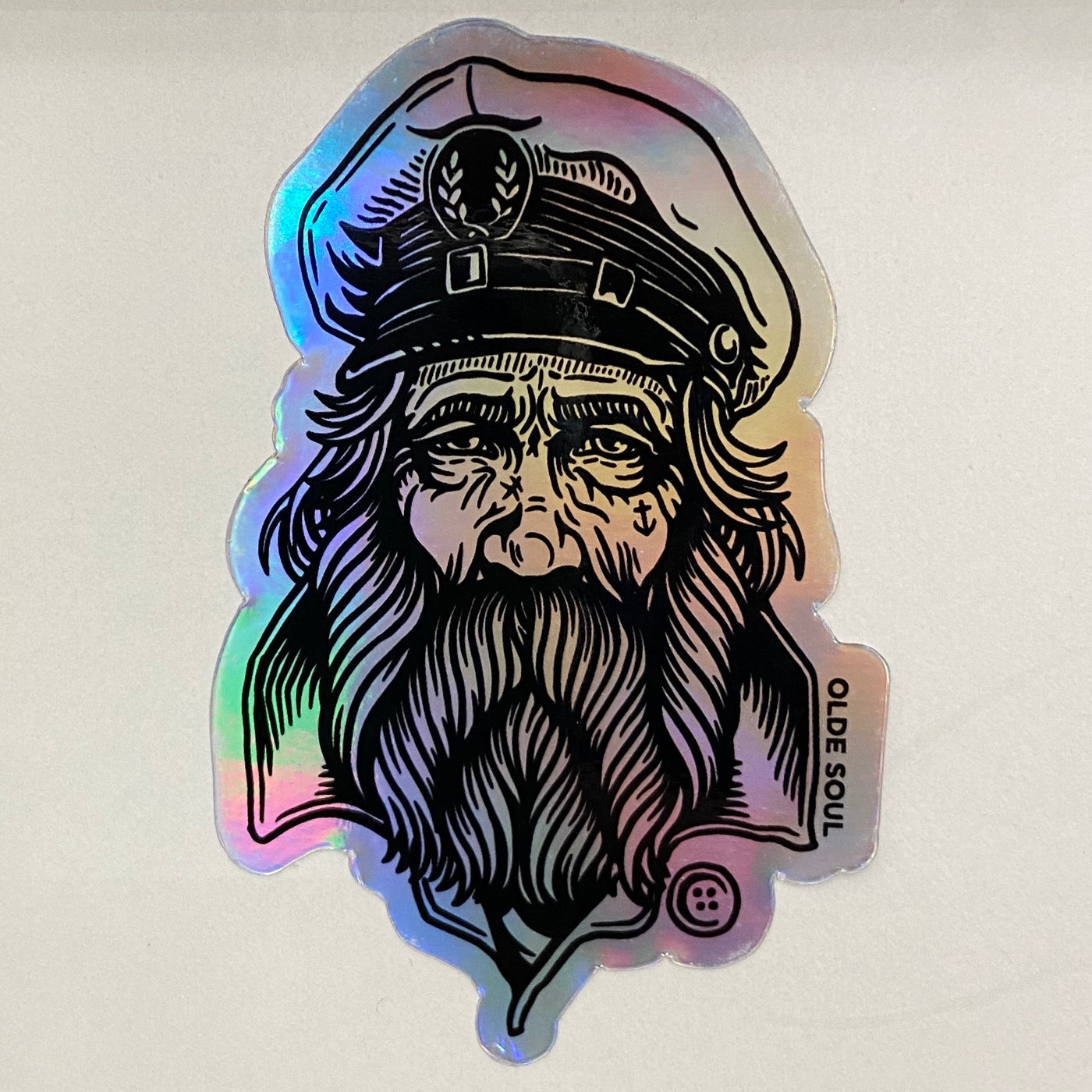 Sailor Jack Holographic Sticker