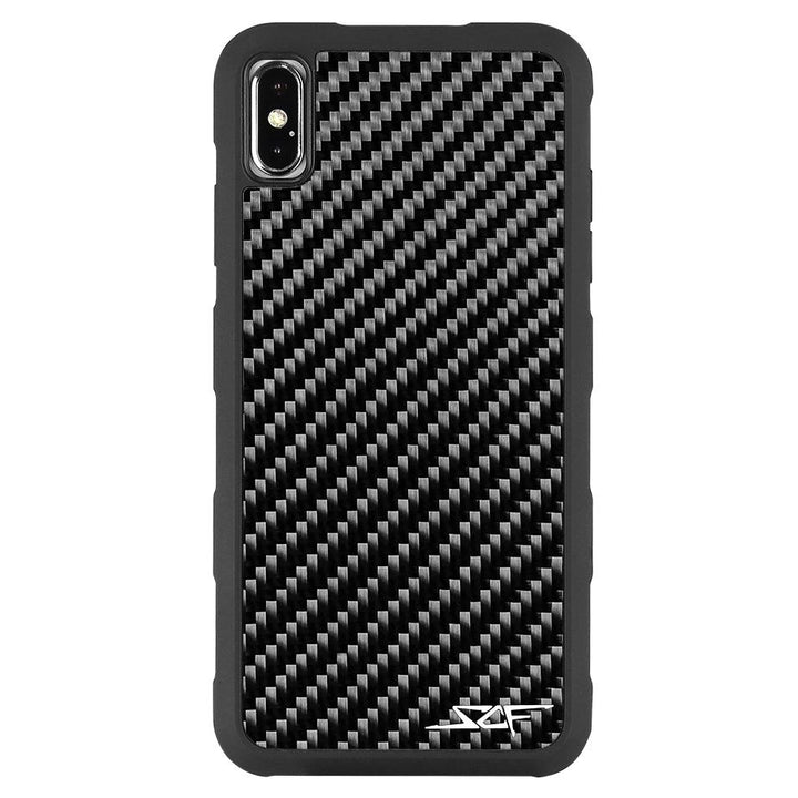 iPhone XS Max Real Carbon Fiber Case | ARMOR Series by Simply Carbon Fiber