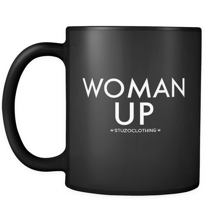 WOMAN UP MUG by STUZO CLOTHING