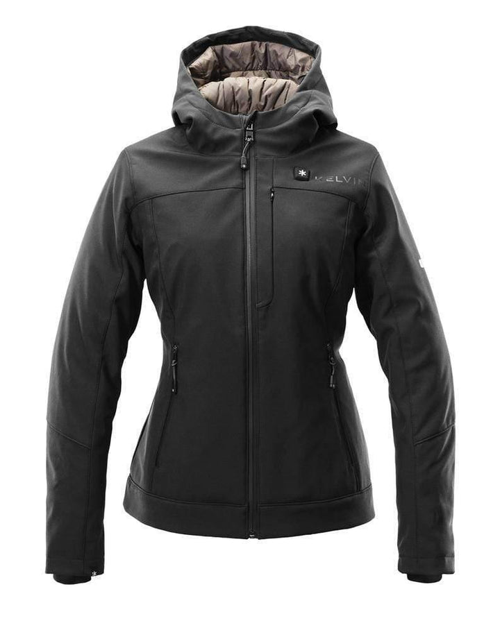 Fullerton Women’s Heated Jacket | Black by Kelvin Coats