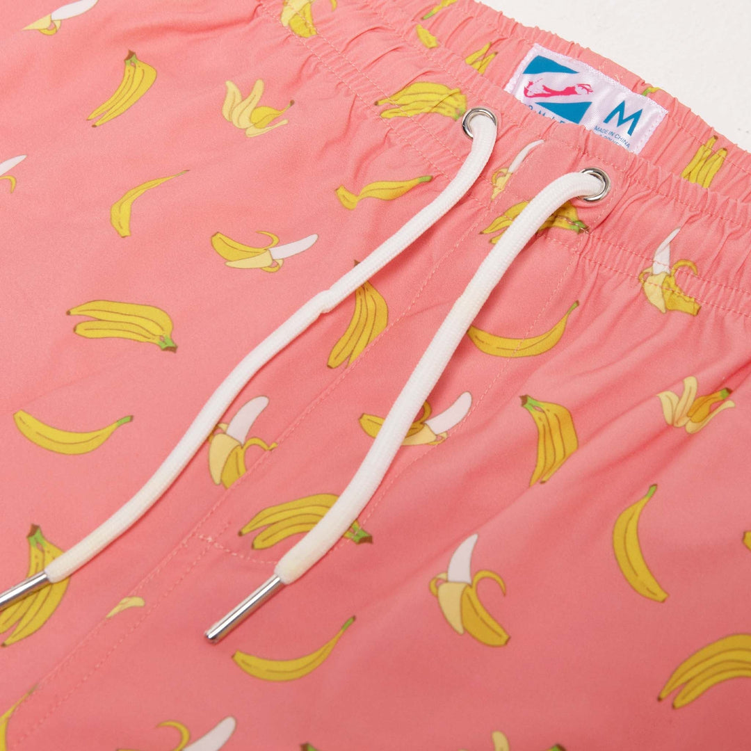 Pink Banana - 5" Swim Trunks by Bermies Swimwear