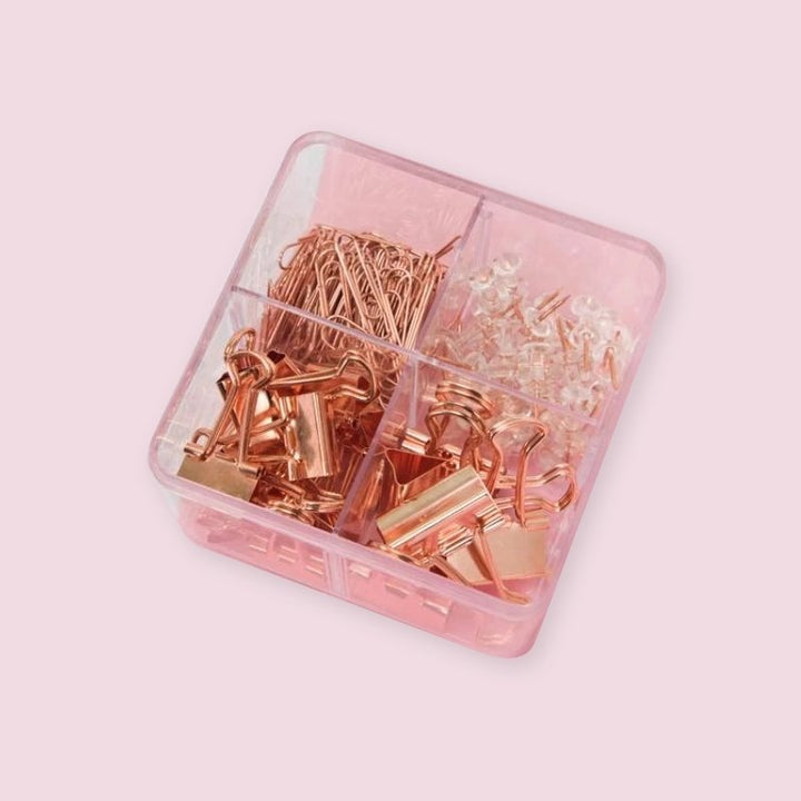 Rose Gold Multi-Clip Set by Multitasky