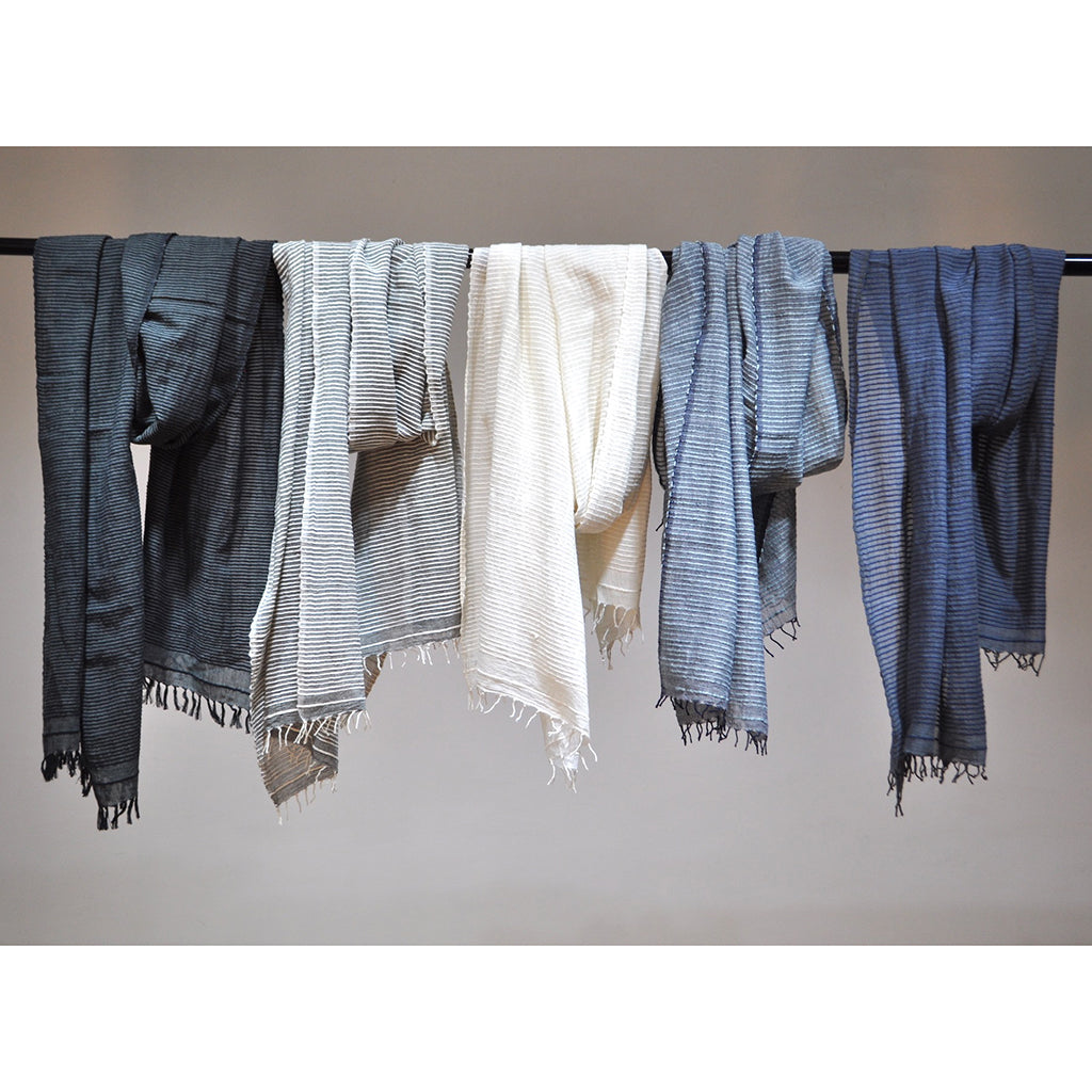 Ethiopian Stripe Wrap Scarf by SLATE + SALT