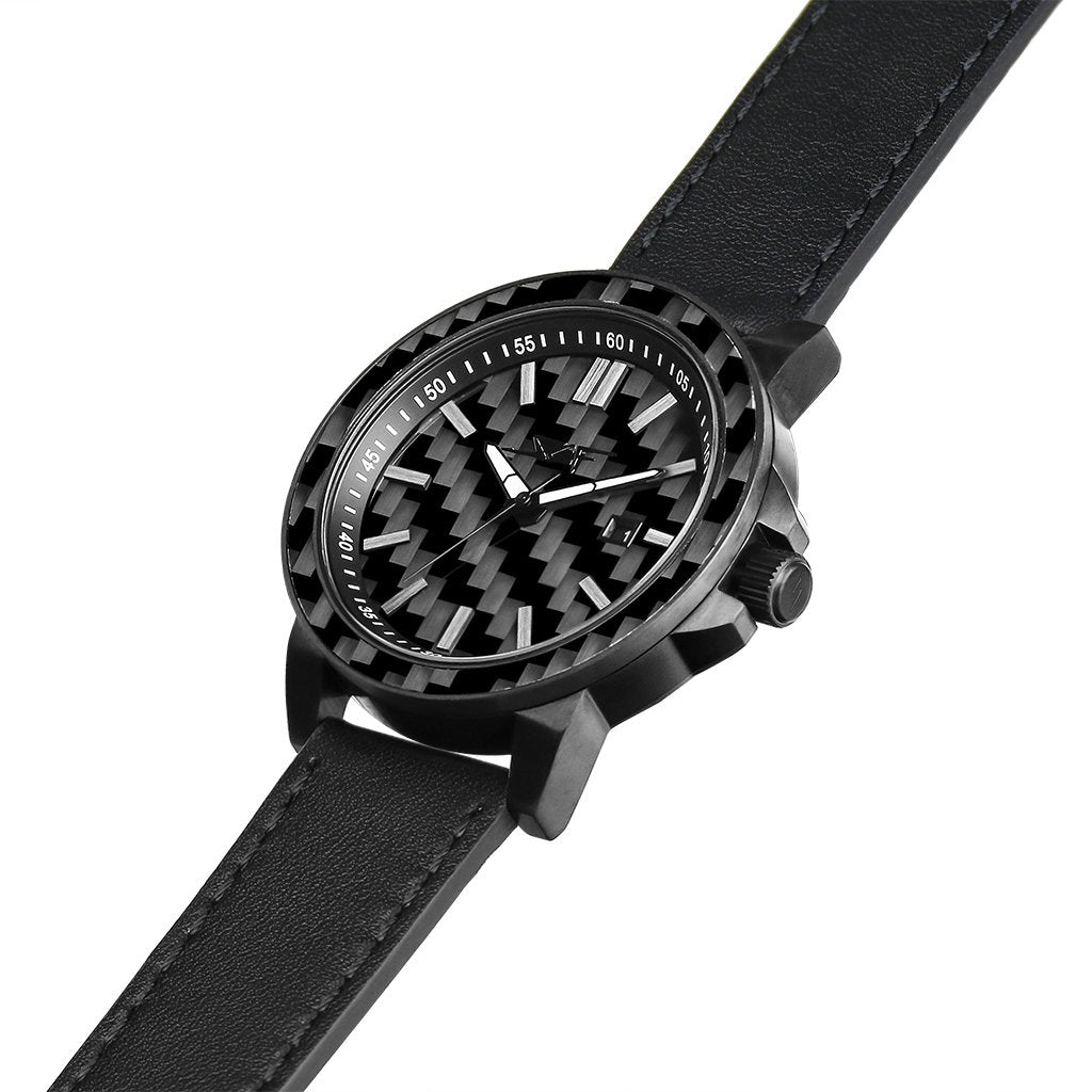 ●STEALTH● APOLLO Series Carbon Fiber Watch by Simply Carbon Fiber
