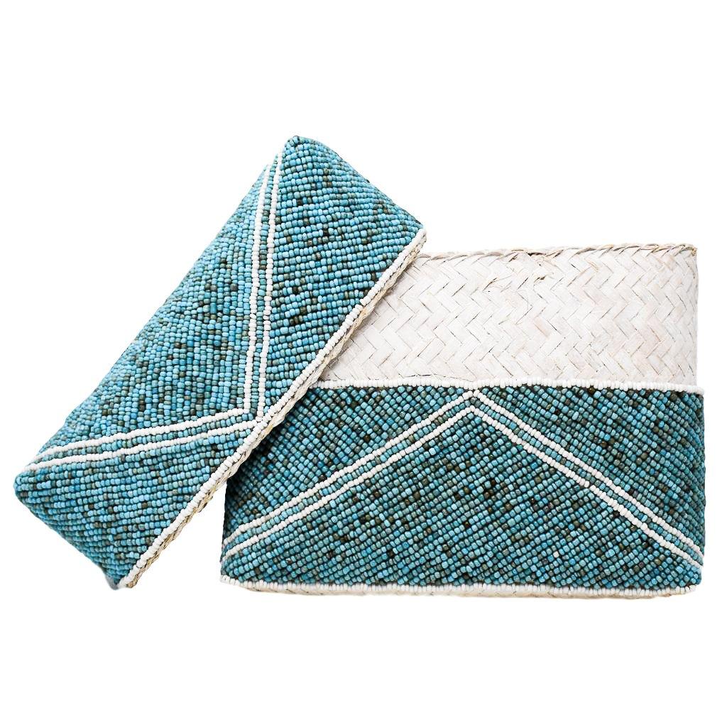 ZOE BEADED CLUTCH by POPPY + SAGE